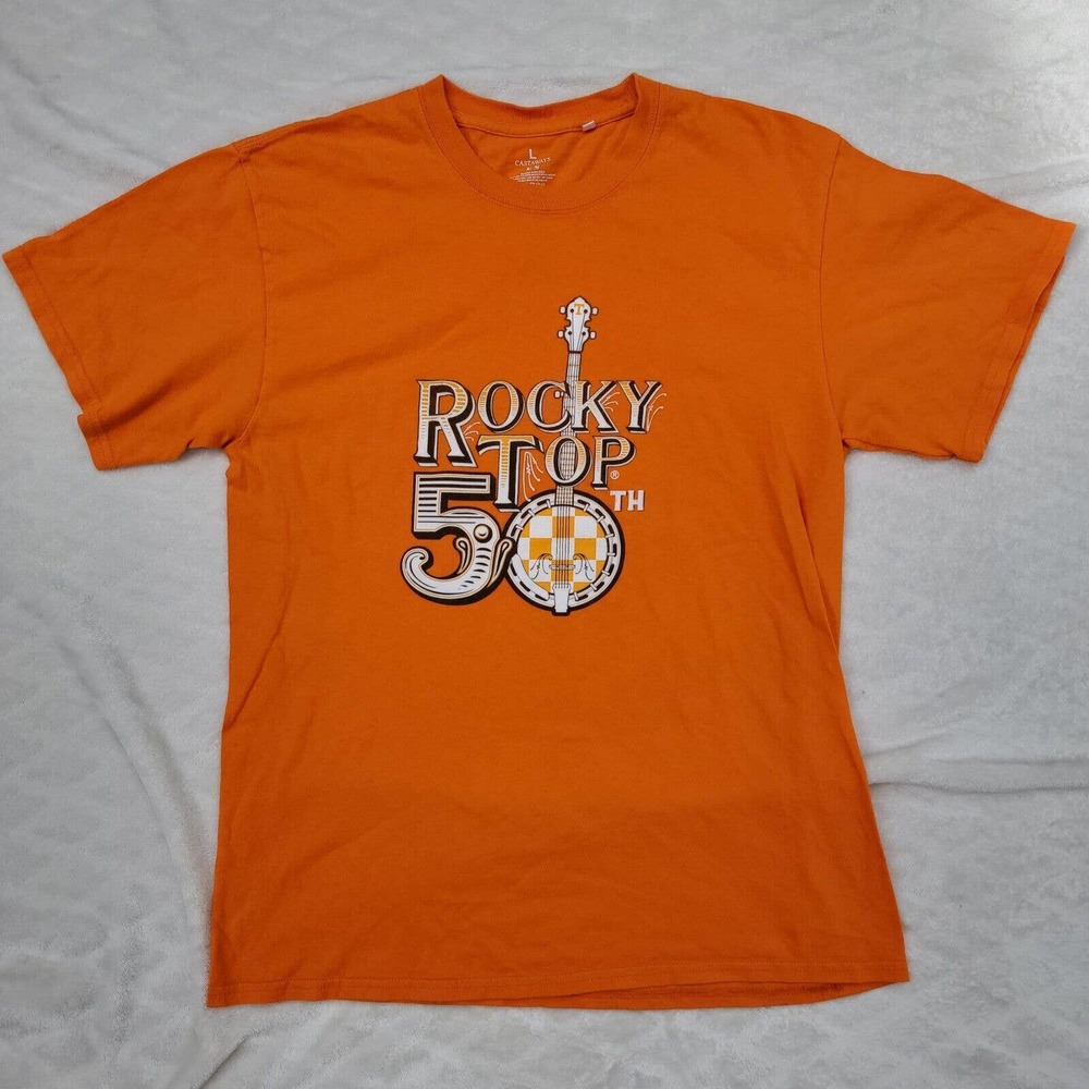 Rocky Top Tennessee 50th Anniversary Mens T Shirt Large